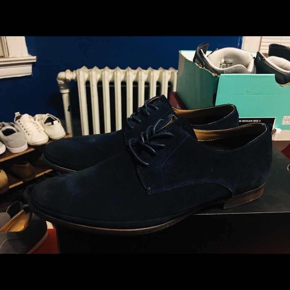 Suede shoes